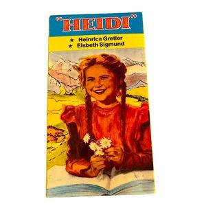 Vintage/Retro Black & White VHS Tape: “Heidi.” Released In 1953.